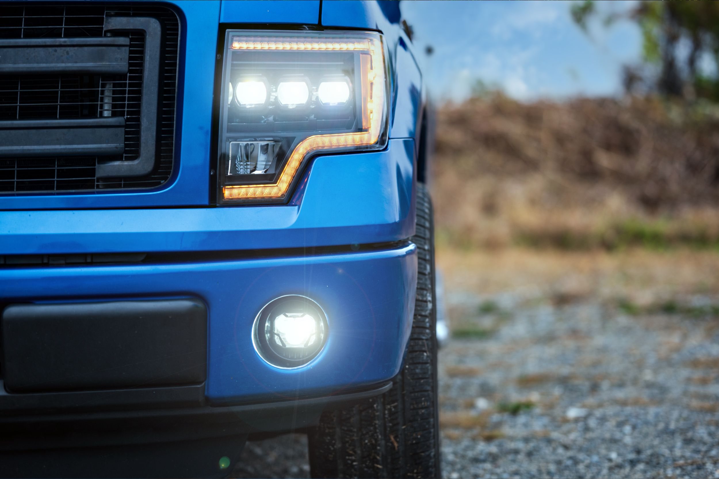 Morimoto 4Banger LED Fog Lights: Ford 4in (Round)